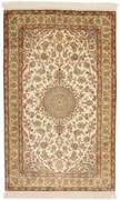 Cashmere Silk Tappeto 80 x 130 (Indian) Annodato A Mano