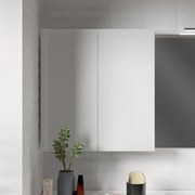 Pensile bagno Jnka bianco lucido in truciolare SENSEA, 2 ante apertura da destra e sinistra P 20 x L 70 x H 75 cm