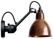 Lampe Gras - 304SW Applique da Parete Nero/Rame Grezzo Lampe Gras