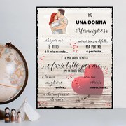 Quadretti - Ho una donna meravigliosa – un quadro d’amore | Inspio