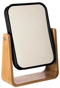 5five - Specchio cosmetico NATUREO 21,8x16 cm bambù/nero