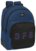 Zaino Scuola BlackFit8 Urban Nero Blu Marino 32 x 42 x 15 cm