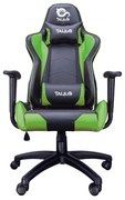 Sedia Gaming Talius Gecko V2 Nero Verde Nero/Verde