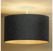 Duolla - Lampadario a plafone ROLLER ECO RECYCLING 1xE27/15W/230V diametro 45 cm verde