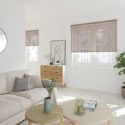 Tenda a rullo motorizzata screen INSPIRE Brasilia    beige 135 x 250 cm