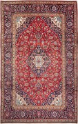 Kashan Tappeto persiano 310x200 Rosso (Iran) Annodato A Mano