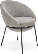 Sedia imbottita K482 grigio