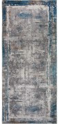 Passatoia blu lavabile 80x300 cm Abstract Colors Blue – Vitaus