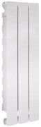 Radiatore acqua calda PRODIGE MODERN in alluminio, 3 elementi, interasse 800 mm, neutral white