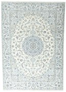 Nain Tappeto persiano 340x240 Beige (Iran) Annodato A Mano