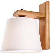 Lampada da parete 1xE27/60W/230V rovere