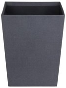 Cestino per la spazzatura nero Sofia Canvas Paper Laminate – Bigso