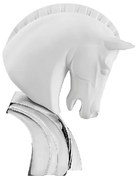 BONGELLI PREZIOSI Statua cavallo stilizzato Collezione modern animal h 30