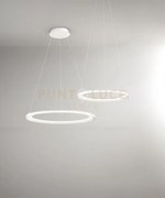 Sospensione in alluminio colore bianco edge led 66w 3000k cri?83 22...