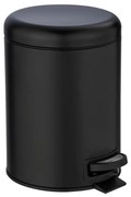 WENKO 24681100 - Cestino LEMAN 21x24 cm nero