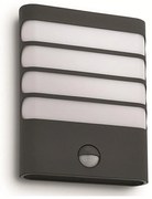 Philips 17274/93/16 - Illuminazione LED da esterno con sensore RACCOON 1xLED/3W IP44