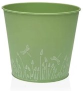 Vaso Versa Zink Verde Metallo (16 cm)