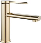 Rubinetto da lavabo REA OVAL GOLD low