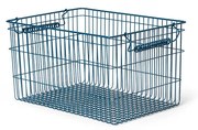 ferm LIVING - Cala Stackable Baskets Set of 2 Dark Blue ferm LIVING