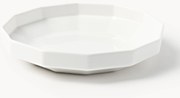 Set di 4 piatti fondi in porcellana Angoli