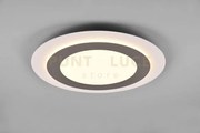 Morgan plafoniera a led 42w 5600lm, 2700 - 6500k bianca rotonda bor...
