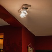 Faretto moderno bianco girevole e inclinabile - Ga 2