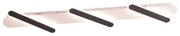 Plafoniera LED RITA nero IP20 cct da bianco caldo a bianco freddo con regolazione di temperatura, 1957 lumen