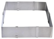 Stampo per torta regolabile TORO 16-28 cm in acciaio inox