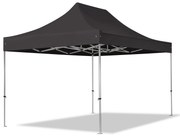 TOOLPORT 3x4,5m gazebo pieghevole PVC, PROFESSIONAL alluminio, nero - (59301)