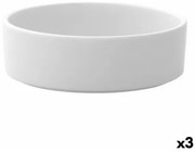 Insalatiera Ariane Prime Ceramica Bianco Ø 21 cm (3 Unità)