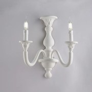 Bonetti Illumina Applique in legno Bianco 2 luci