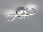 Perugia plafoniera led  28w 3400lm, 4000k cromo con dimmerazione ad...