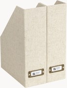 Set di 2 portadocumenti Viola