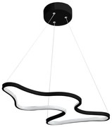 Lampadario LED sospeso con cavo ARTISAN LED/36W/230V 6500K nero