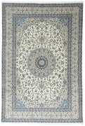 Nain Tappeto 260 x 390 Beige (Iran) Annodato A Mano