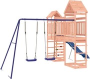 Set da Gioco da Esterno in Legno Massello di Douglas