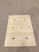 Gashguli Tappeto 90x70 Beige (Iran) Annodato A Mano