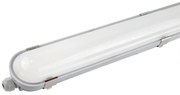 Plafoniera LED 120cm 40W IP66 CCT 6.400lm 160lm/W - con driver Osram Icutronic Colore Bianco Variabile CCT