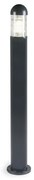 Lampione da giardino, Torch H 100 cm, grigio, IP44 SOVIL
