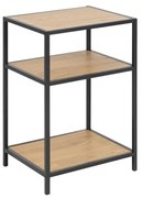 Comodino nero Seaford - Actona