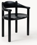 Sedia con braccioli in legno di pino Daumiller