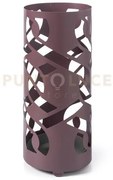 Portaombrelli looma viola ametista in ferro  20x50h cm