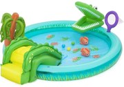 Playcenter Gonfiabile con Piscinetta Crocodile Cove - 2,24 m x 1,81 m x 72 cm 53166 Bestway