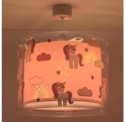 Dalber 41592 - Lampadario per bambini UNICORNS 1xE27/60W/230V