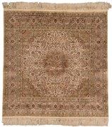Hereke Tappeto orientale 90 x 90 Beige (Cina) Annodato A Mano