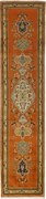 Tabriz Tappeto persiano 300 x 80 Rosso (Iran) Annodato A Mano