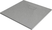 Mexen Hugo piatto doccia quadrato SMC 90 x 90 cm, grigio - 42619090