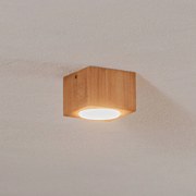 Envostar Ernest Faretto GX53 in legno, angolare