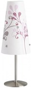 Brilliant - Lampada da tavolo ISI 1xE14/40W/230V bianco/rosa/cromo lucido