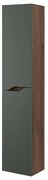 Colonna bagno sospesa 30x150 verde Maiori/Minori con ripiani interni